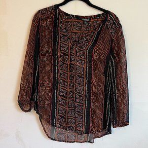 Lucky Brand peasant top - S